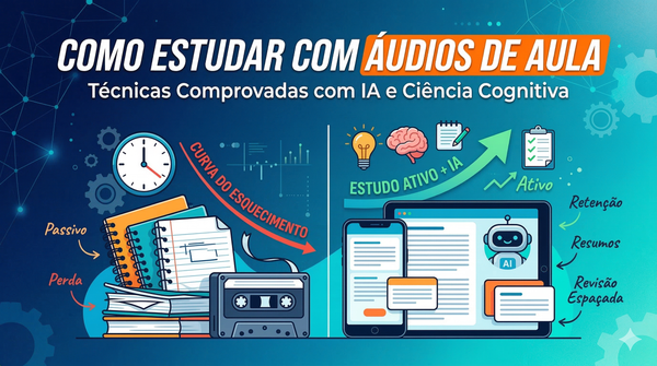 Como Estudar com Áudios de Aula: Técnicas Comprovadas